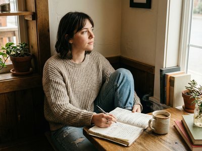 Journaling and reflecting on life decisions