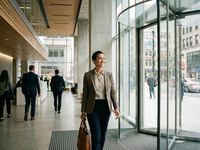 First day at a new job — stepping into a new professional chapter
