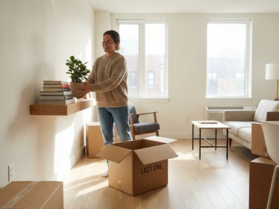 Settling into a new apartment — a fresh start